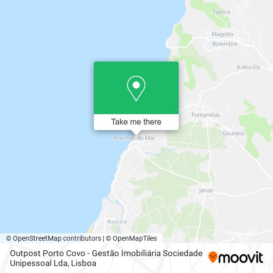 Outpost Porto Covo - Gestão Imobiliária Sociedade Unipessoal Lda map