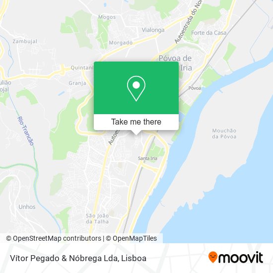 Vítor Pegado & Nóbrega Lda map