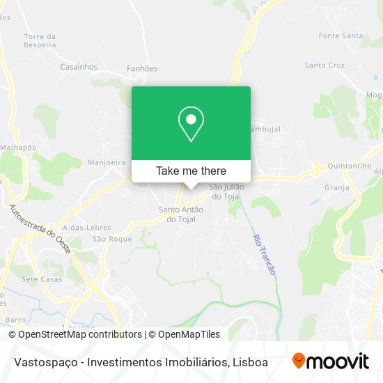 Vastospaço - Investimentos Imobiliários map