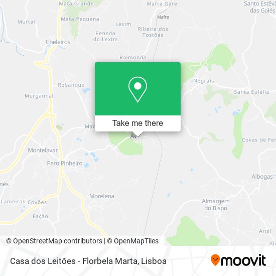 Casa dos Leitões - Florbela Marta mapa