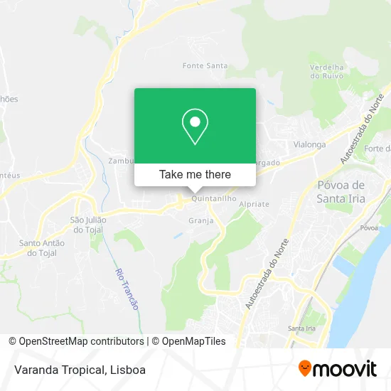 Varanda Tropical map