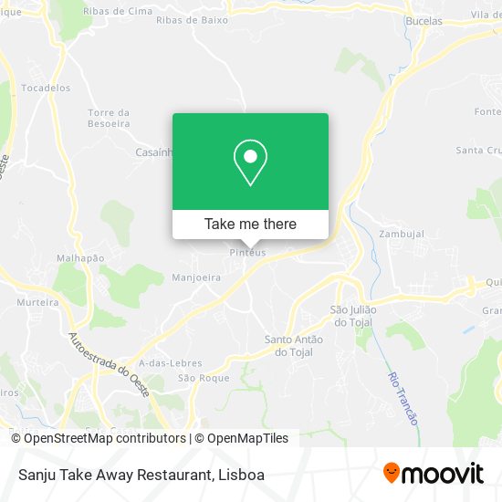 Sanju Take Away Restaurant mapa