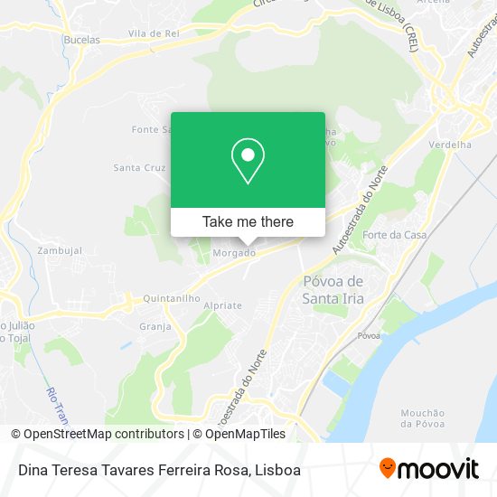 Dina Teresa Tavares Ferreira Rosa map