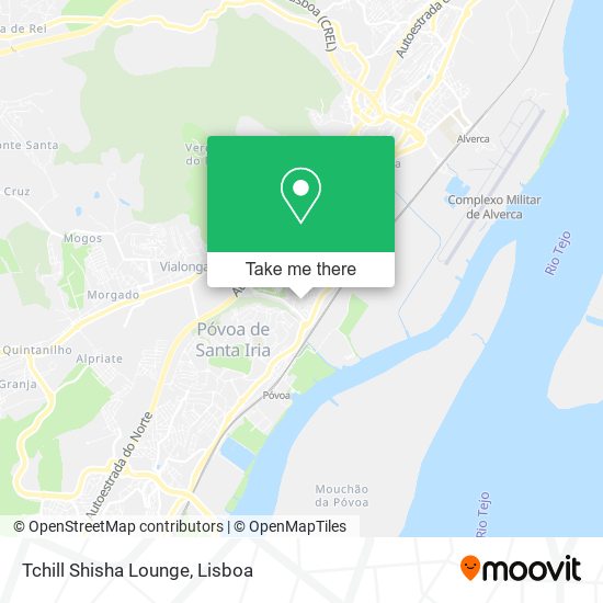 Tchill Shisha Lounge mapa