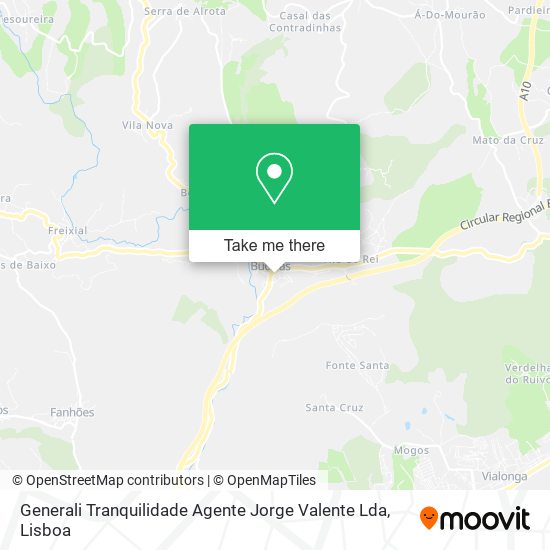 Generali Tranquilidade Agente Jorge Valente Lda map