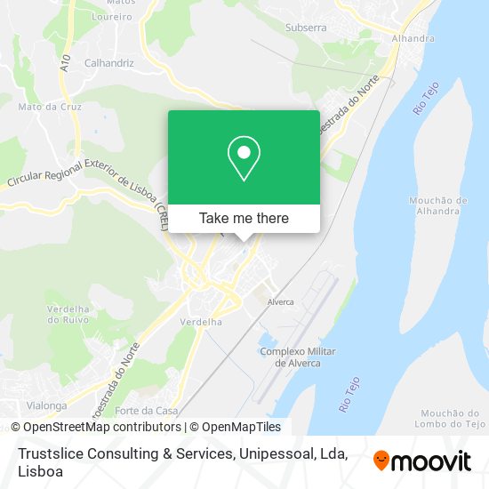 Trustslice Consulting & Services, Unipessoal, Lda mapa