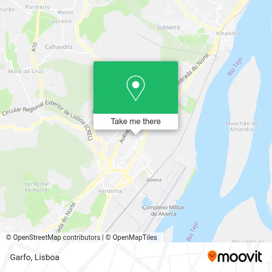 Garfo map
