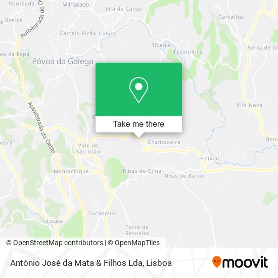 António José da Mata & Filhos Lda map