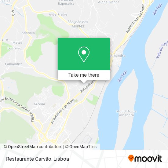 Restaurante Carvão map