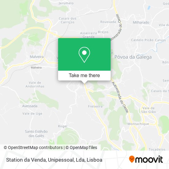 Station da Venda, Unipessoal, Lda mapa