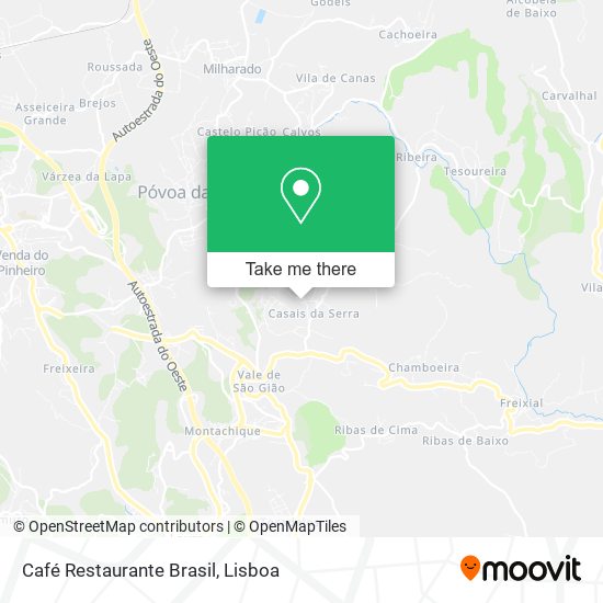 Café Restaurante Brasil map