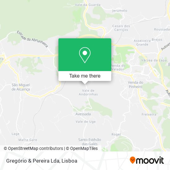 Gregório & Pereira Lda map