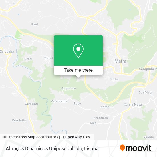 Abraços Dinâmicos Unipessoal Lda map