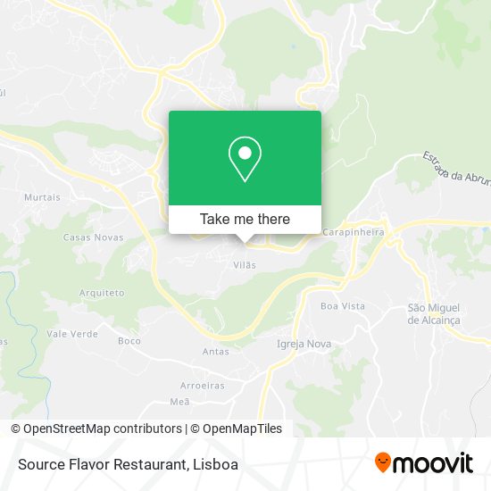 Source Flavor Restaurant map
