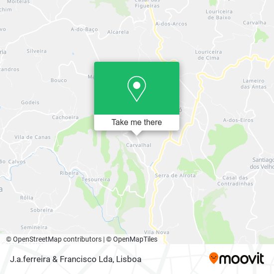 J.a.ferreira & Francisco Lda map