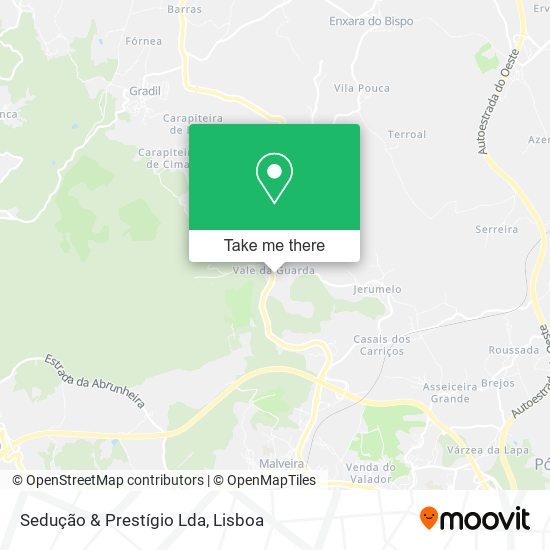 Sedução & Prestígio Lda mapa