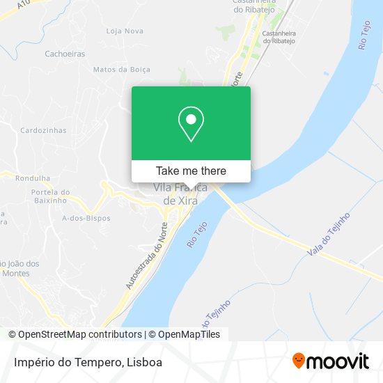 Império do Tempero map
