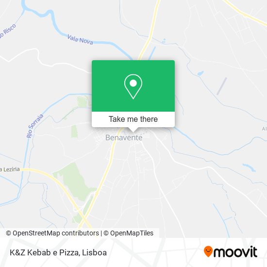 K&Z Kebab e Pizza map