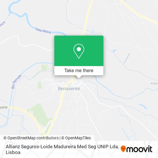 Allianz Seguros-Loide Madureira Med Seg UNIP Lda map