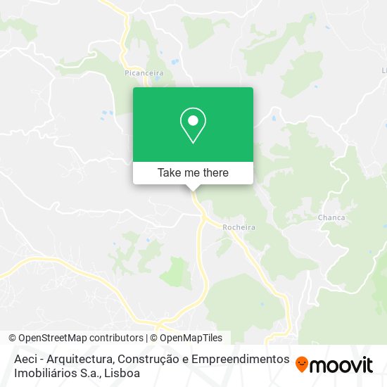 Aeci - Arquitectura, Construção e Empreendimentos Imobiliários S.a. map