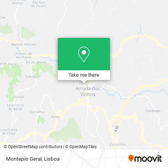 Montepio Geral map
