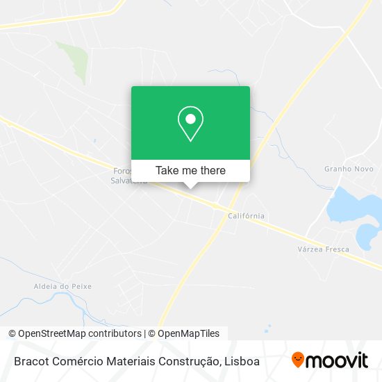 Bracot Comércio Materiais Construção mapa