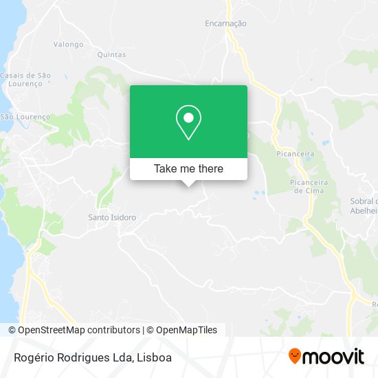 Rogério Rodrigues Lda map