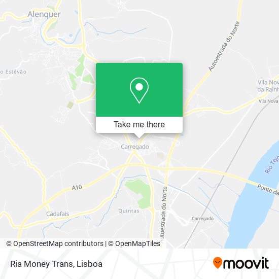 Ria Money Trans mapa