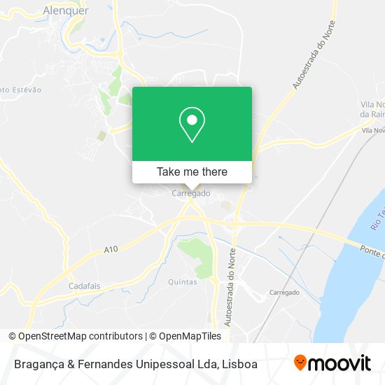 Bragança & Fernandes Unipessoal Lda map