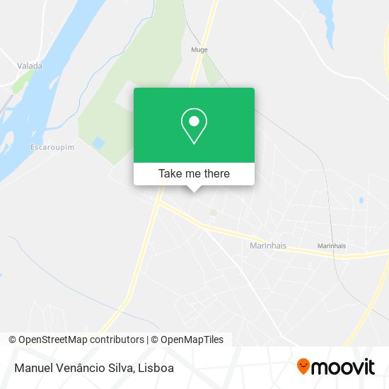 Manuel Venâncio Silva mapa