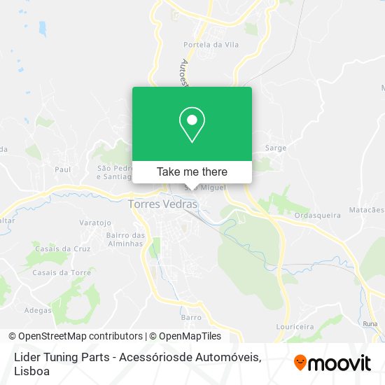Lider Tuning Parts - Acessóriosde Automóveis map