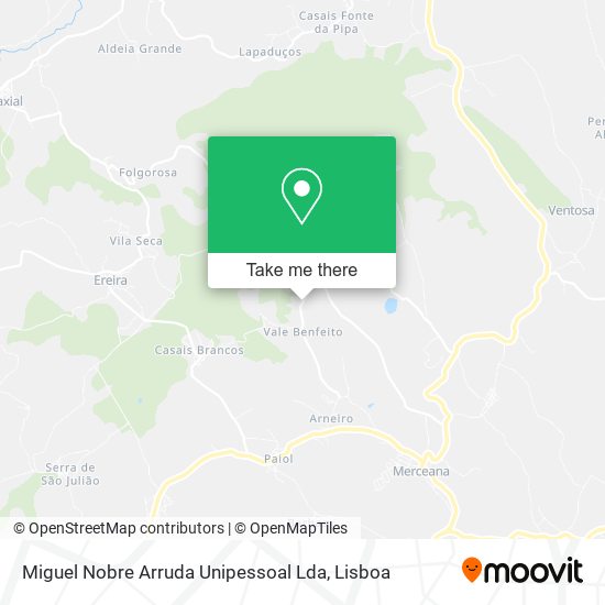 Miguel Nobre Arruda Unipessoal Lda map