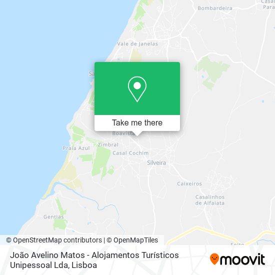 João Avelino Matos - Alojamentos Turísticos Unipessoal Lda map