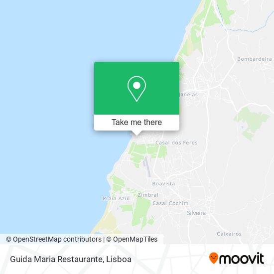 Guida Maria Restaurante map