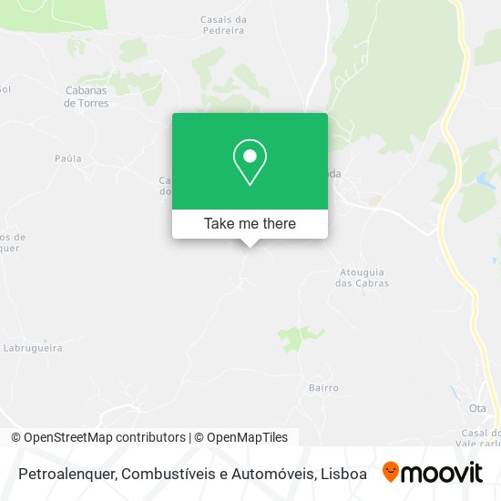 Petroalenquer, Combustíveis e Automóveis map