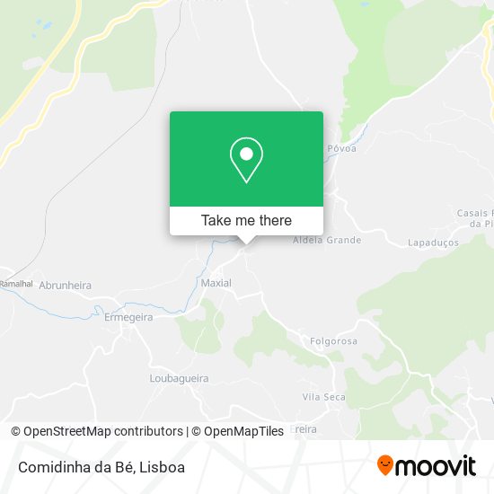 Comidinha da Bé map