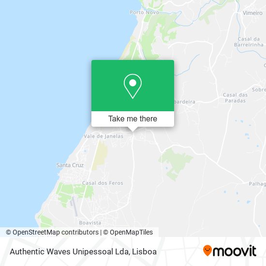 Authentic Waves Unipessoal Lda mapa