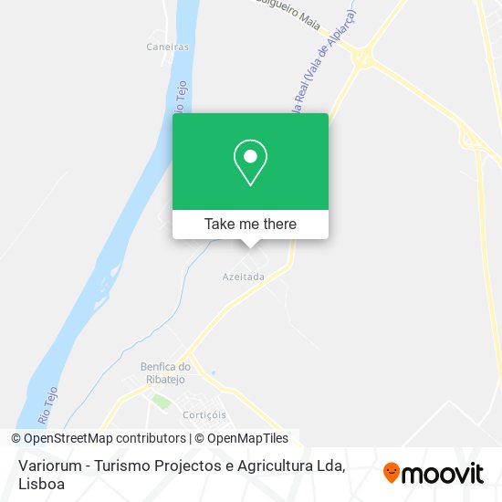 Variorum - Turismo Projectos e Agricultura Lda map
