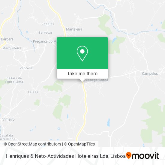 Henriques & Neto-Actividades Hoteleiras Lda map