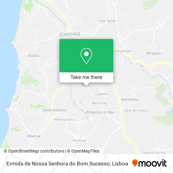 Ermida de Nossa Senhora do Bom Sucesso map