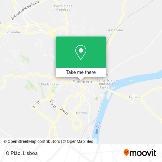 O Pião map