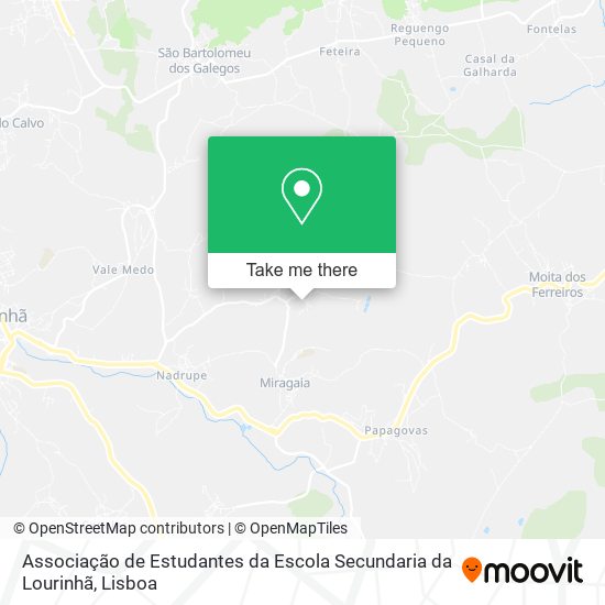 Associação de Estudantes da Escola Secundaria da Lourinhã map