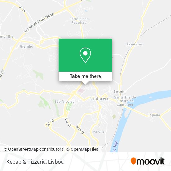 Kebab & Pizzaria mapa