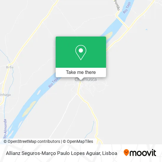 Allianz Seguros-Março Paulo Lopes Aguiar map
