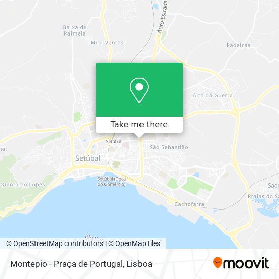 Montepio - Praça de Portugal map
