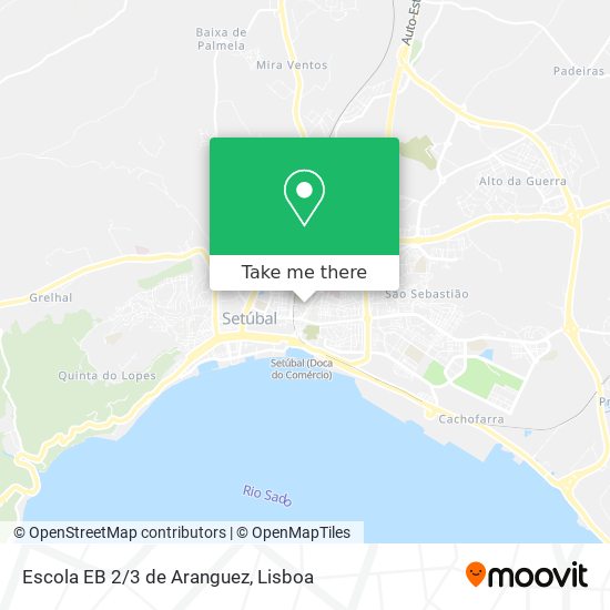 Escola EB 2/3 de Aranguez map