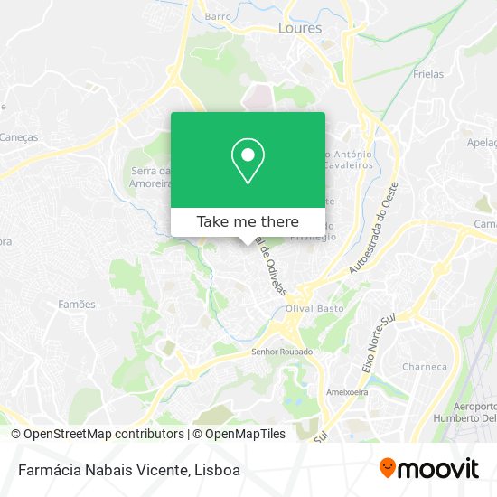 Farmácia Nabais Vicente map
