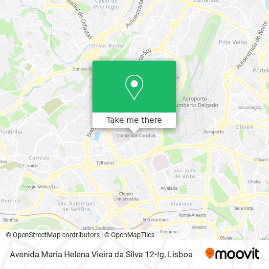 Avenida Maria Helena Vieira da Silva 12-Ig mapa