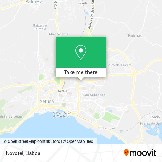 Novotel map