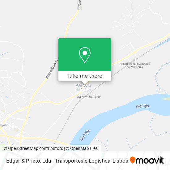 Edgar & Prieto, Lda - Transportes e Logística mapa